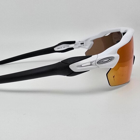 Oakley OO9211-04 Radar EV Pitch Polished White Frame Prizm Field Lens Sunglasses - Picture 5 of 16